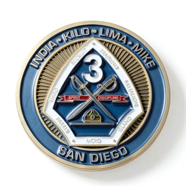 U.S. Marine Corps Challenge Coin Brass Collectible Military-5