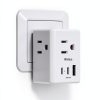 MIFASOPOWER Italy Travel Plug Adapter USB Charging Outlet-6