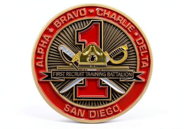 Marine Challenge Coin 3D Die Struck Collectible Coins For-1