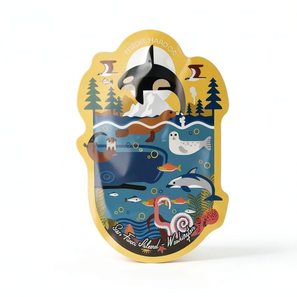 Lantern Press Waterproof Sticker Animals Decal Laptop Car-3