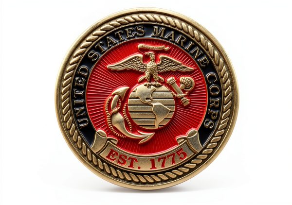 Marine Challenge Coin 3D Die Struck Collectible Coins For-2