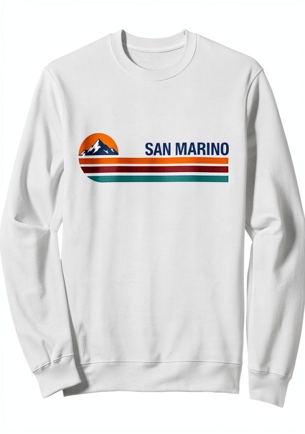 San Marino Everyday Tees Vintage Style Unisex Adult Tshirt-0
