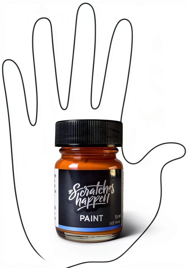 ScratchesHappen Automotive Touchup Paint Metallic Blue DIY-3