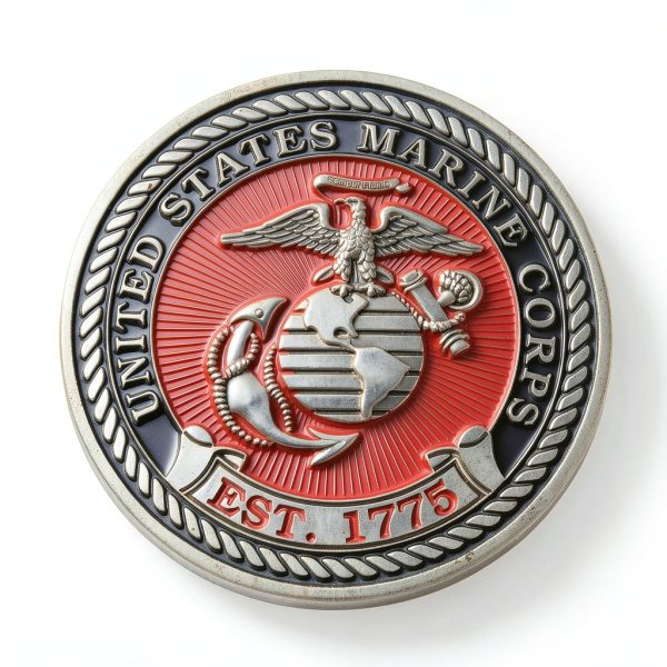 Marine Challenge Coin 3D Die Struck Collectible Coins For-6