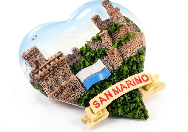 San Marino 3D Refrigerator Magnet MUYU Craft Resin Souvenir-1