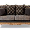Roundhill Furniture Loveseat Ebony Faux Leather Classic-2