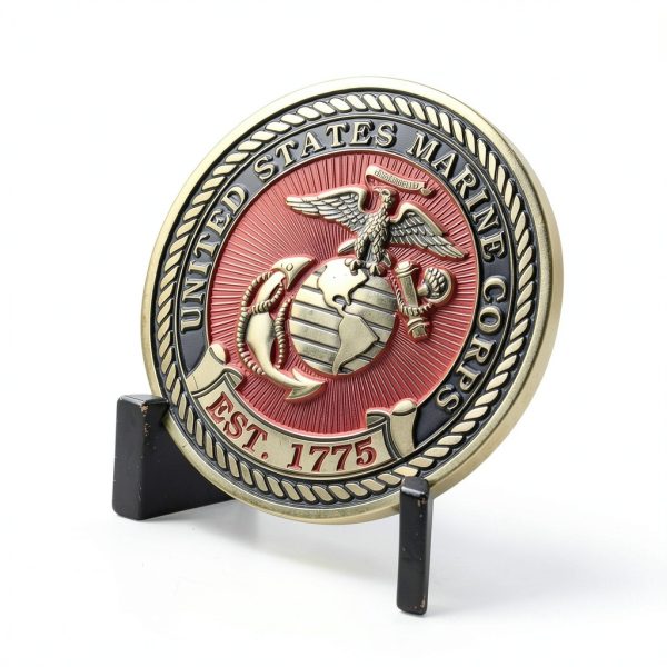 Marine Challenge Coin 3D Die Struck Collectible Coins For-4