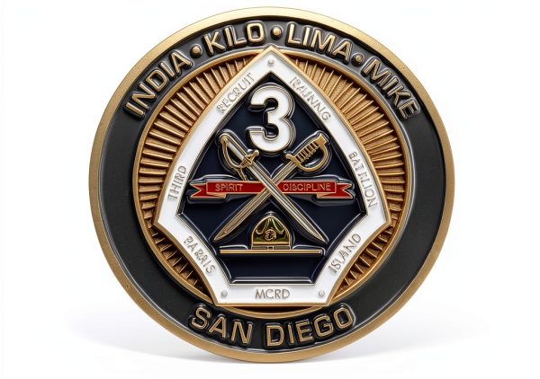 U.S. Marine Corps Challenge Coin Brass Collectible Military-1