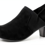 Drew Shoes Womens Black Loafers Comfort Slip On-0