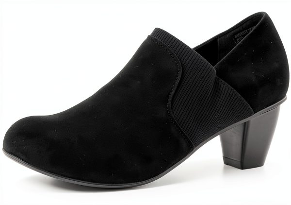 Drew Shoes Womens Black Loafers Comfort Slip On-0