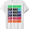 San Marino Everyday Tees Colorful Design Lightweight Mens-0