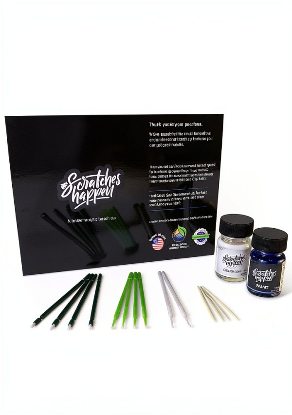 ScratchesHappen Automotive Touchup Paint Metallic Blue DIY-1