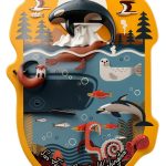 Lantern Press Waterproof Sticker Animals Decal Laptop Car-0