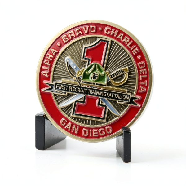 Marine Challenge Coin 3D Die Struck Collectible Coins For-3