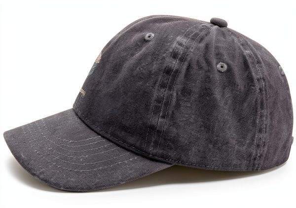 Vintage San Marino Flag Rose Flower Baseball Cap Unisex-2