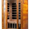 Hemlock Sauna 2 Person Bluetooth Music Carbon Heat Therapy-1