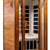 Hemlock Sauna 2 Person Bluetooth Music Carbon Heat Therapy-0