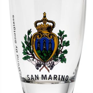 World By Shotglass San Marino Ceramic Shot Glass Souvenir-0