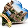 San Marino 3D Refrigerator Magnet MUYU Craft Resin Souvenir-3