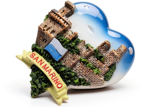 San Marino 3D Refrigerator Magnet MUYU Craft Resin Souvenir-3