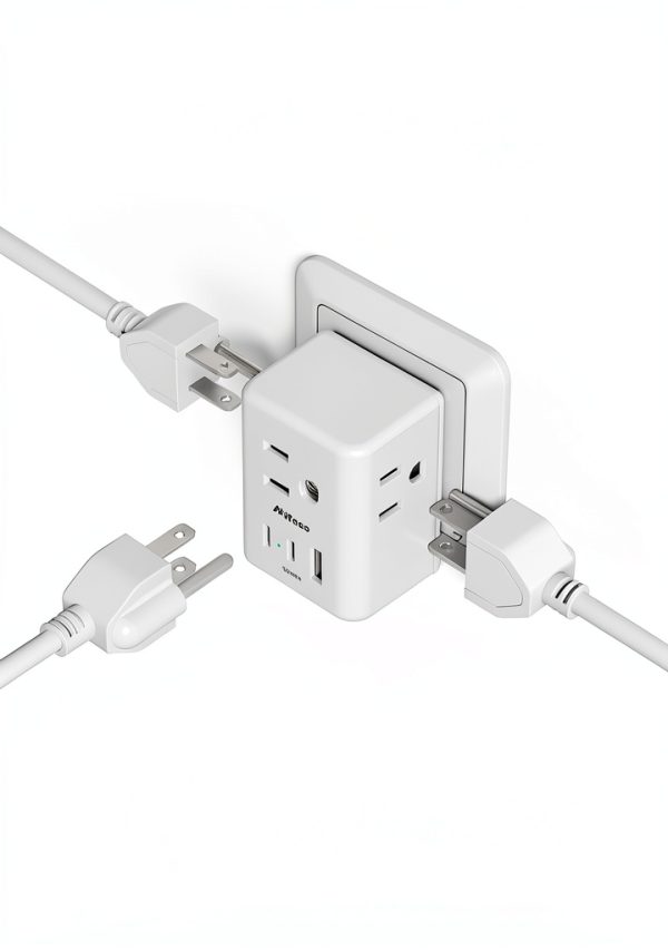 MIFASOPOWER Italy Travel Plug Adapter USB Charging Outlet-4