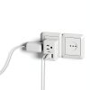 MIFASOPOWER Italy Travel Plug Adapter USB Charging Outlet-2