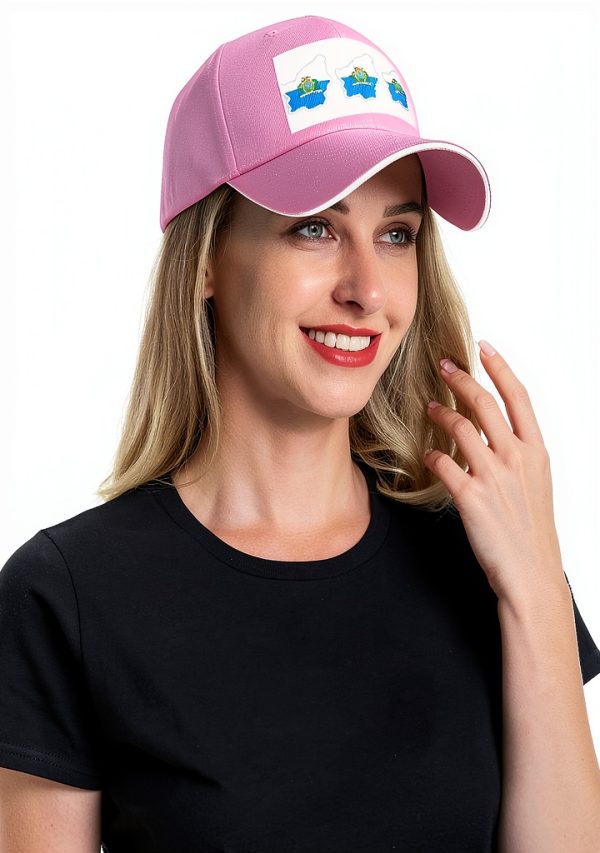 San Marino Flag Map Baseball Cap Adjustable Polyester Unisex-7