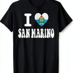 SAN MARINO Heritage Patriotic Apparel Retro Graphic Tee-0