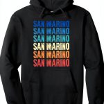 San Marino Everyday Tees Colorful Unisex Tshirt Classic Fit-0