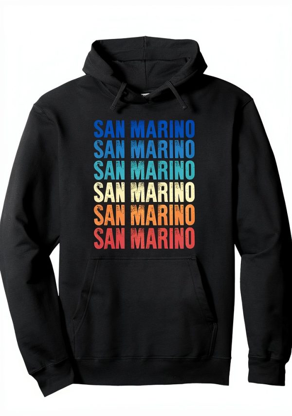 San Marino Everyday Tees Colorful Unisex Tshirt Classic Fit-0