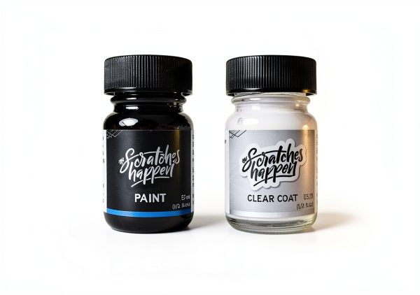 ScratchesHappen Automotive Touchup Paint Metallic Blue DIY-0