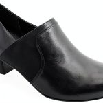 Drew Shoes Womens Black Rubber Sole Comfort Footwear-0