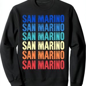 San Marino Everyday Tees Colorful Unisex T-Shirt Design-0