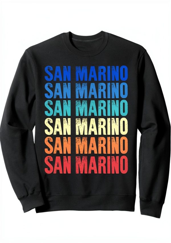 San Marino Everyday Tees Colorful Unisex T-Shirt Design-0