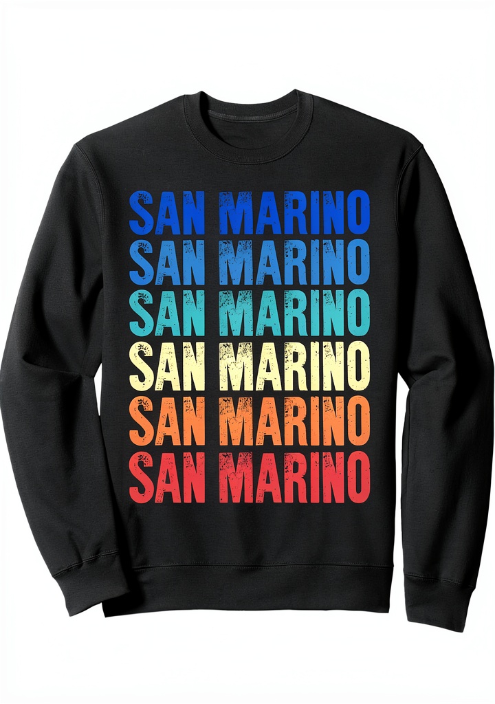 San Marino Everyday Tee displayed on a person in a casual setting