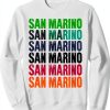 San Marino Everyday Tees Colorful Unisex Tshirt Design-0