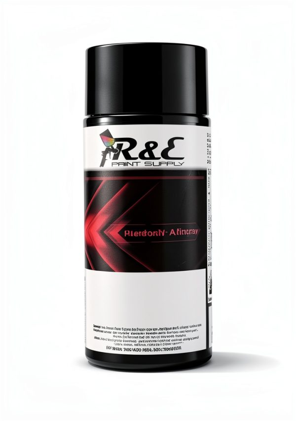 R&E Paint Supply Red Gloss Automotive Spray Paint UV-0