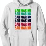 San Marino Everyday Tees Colorful Unisex Tshirt Design-0
