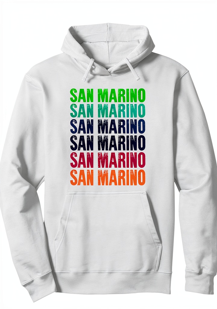 San Marino Everyday Tee displayed on a person in a casual setting