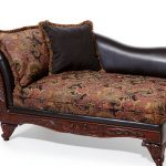 Sofa Chaise Roundhill 60in Wide Coffee Brown-0