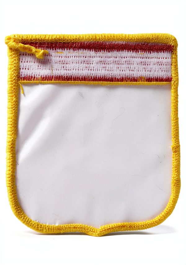 Flagline Shield Patch Iron-On Blue White-1