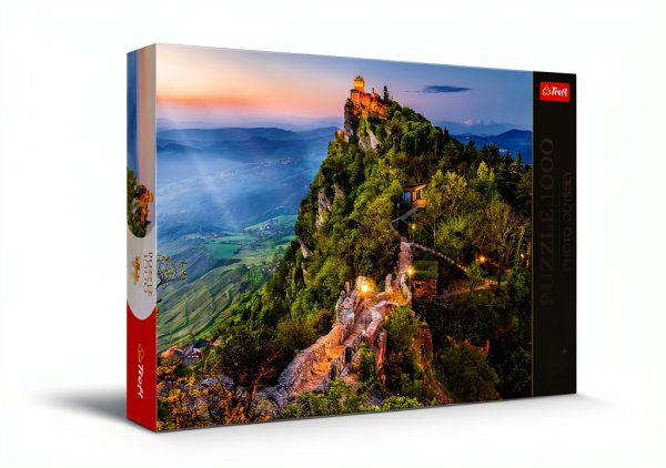 Trefl 1000 Piece Castle Jigsaw Puzzle Cesta Tower 26.9 x 18.9 in-0